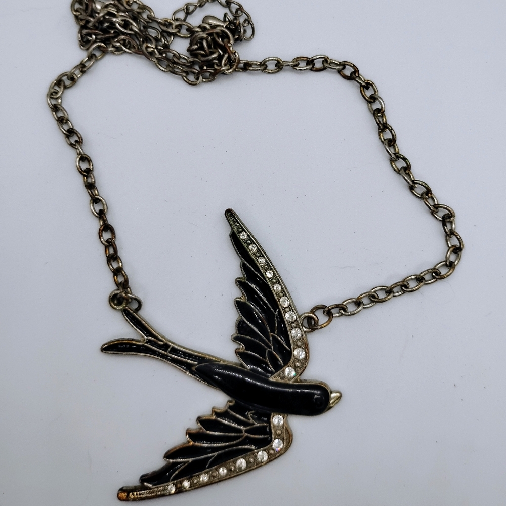 Black Bird Necklace